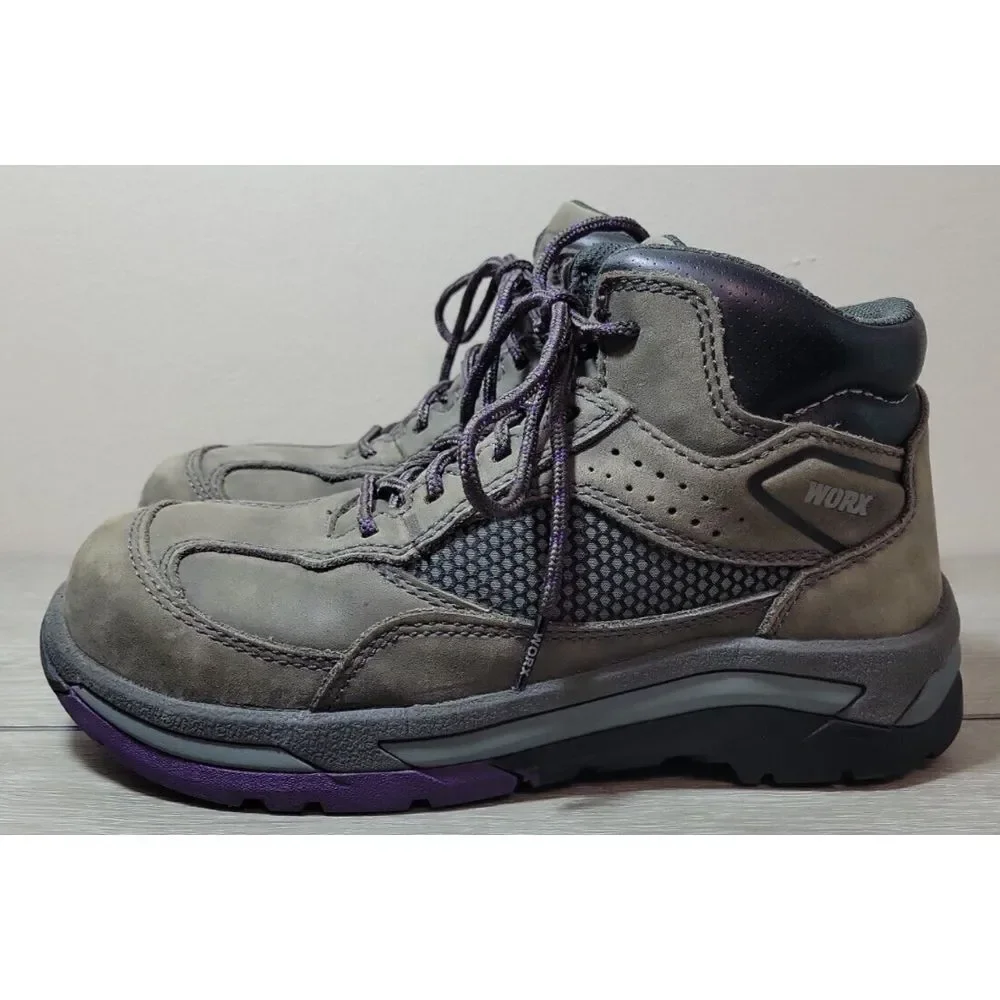 WORX by Red‎ Wing 5117 Womens Size 7 Athletic Safety Toe Work boots
